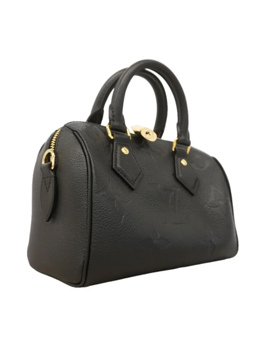 Louis Vuitton Handbag Monogram Empreinte Speedy Bandouliere 20 Noir 2-Way Bag
